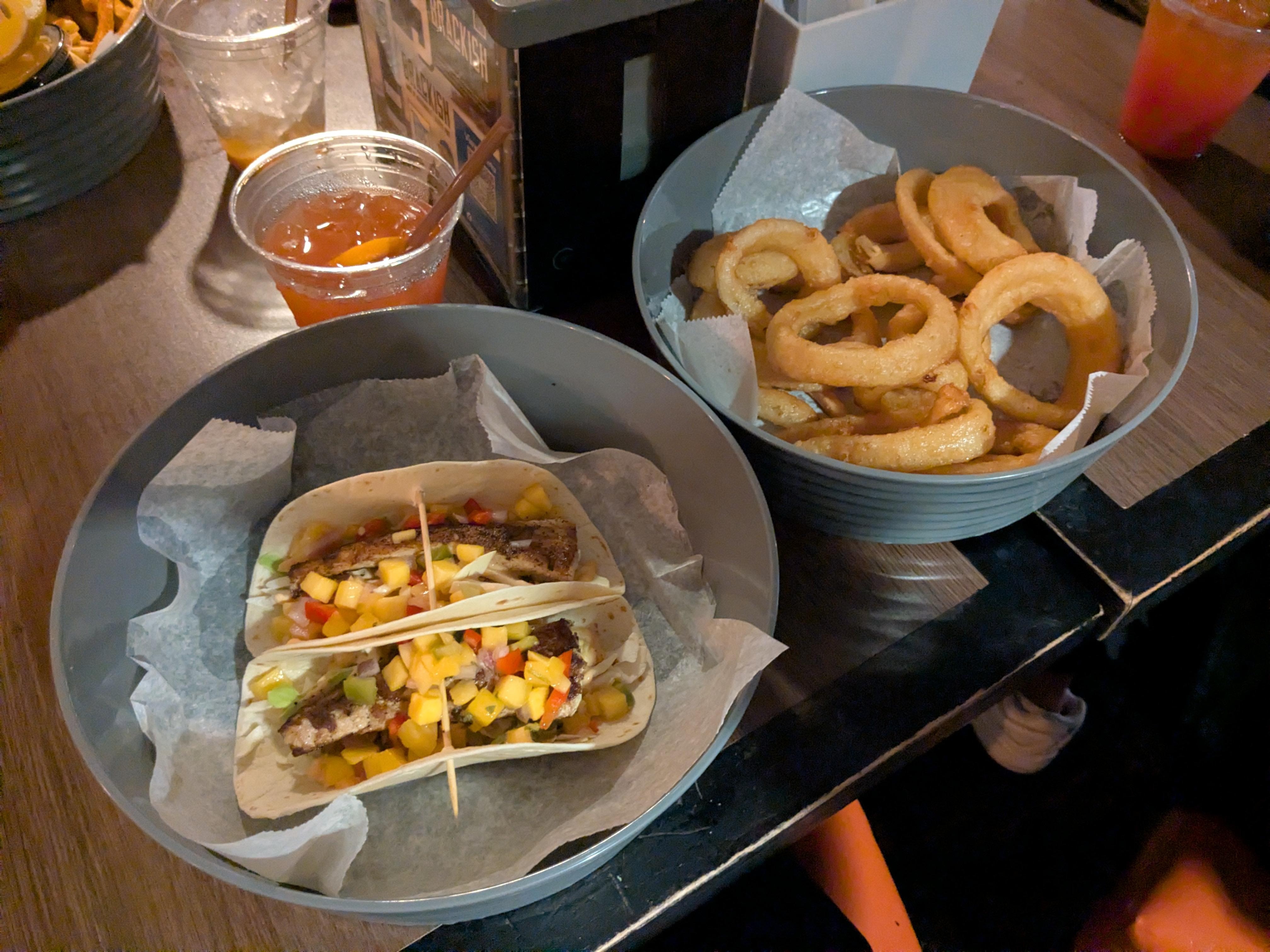 From the hotel restaurant!