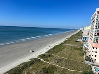 View from balcony looking south