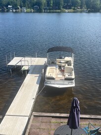 View from the deck - great for kids swimming