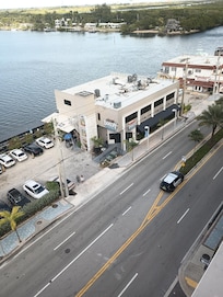 Giorgio's Bakery & Bistro across the street next to it is Joe's Market