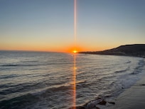 Beautiful sunset from our room!!