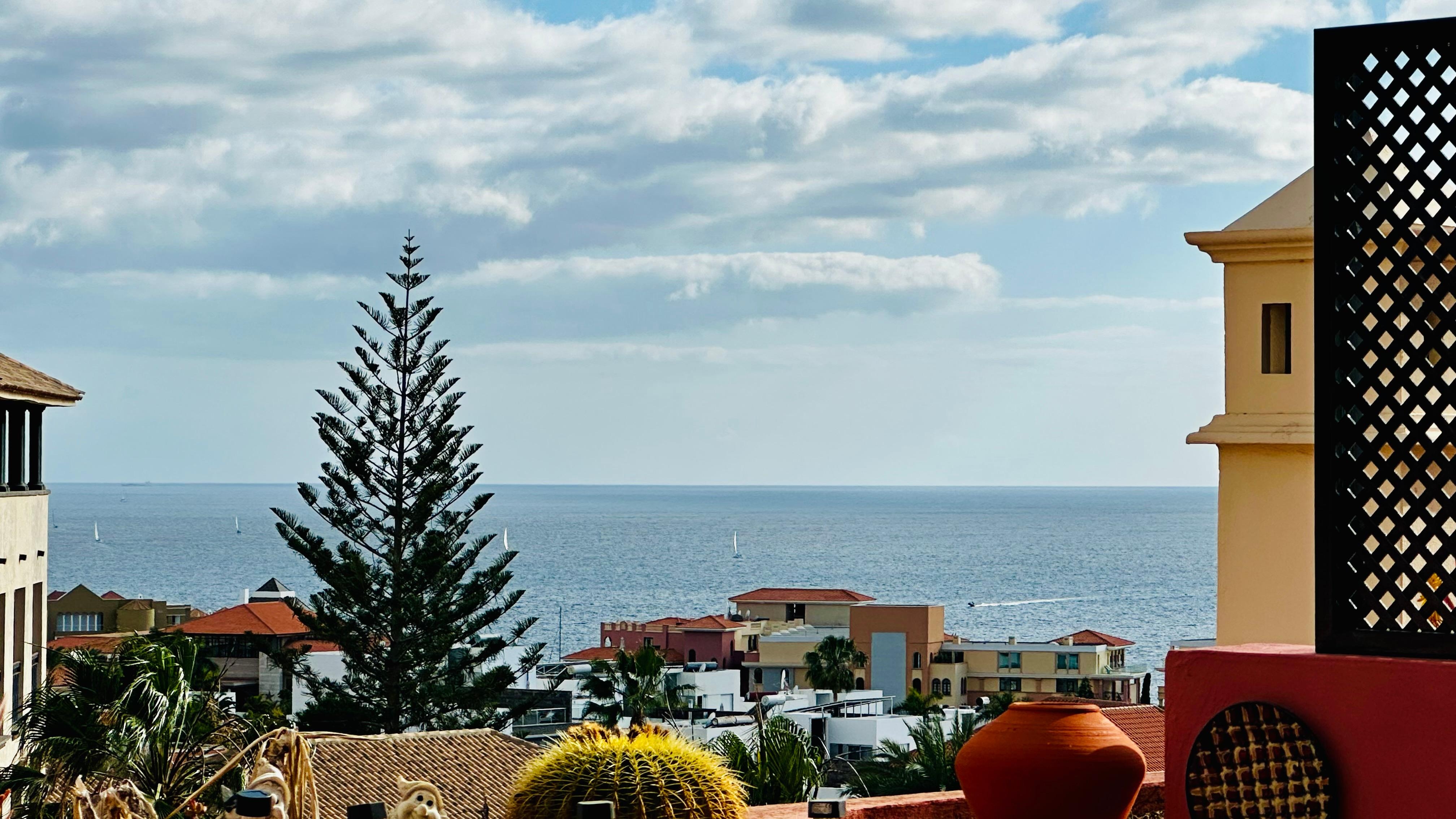Ein wunderbarer Ausblick von der Terrasse