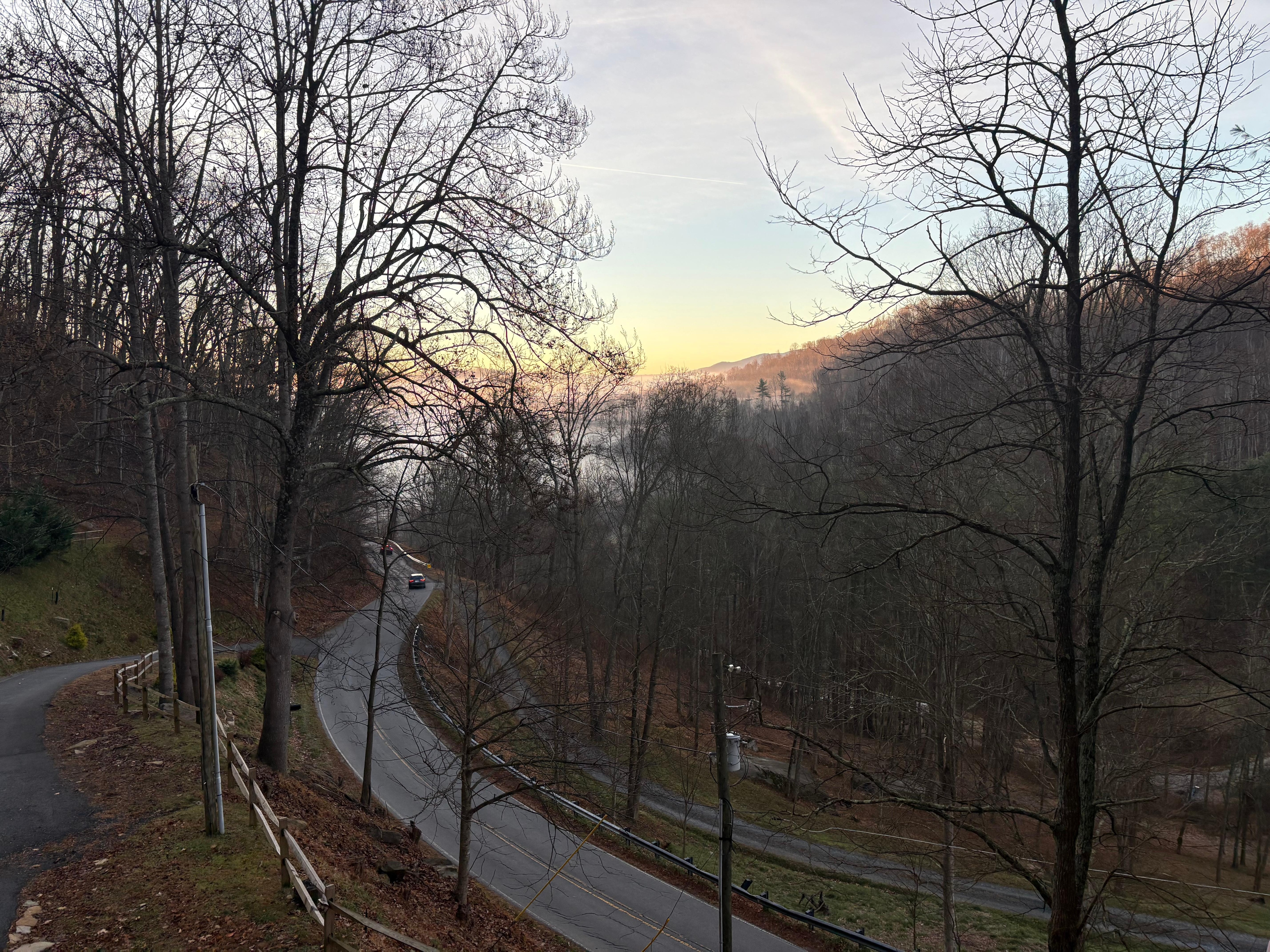 View from front deck