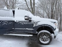 How much snow fell and this was the day BEFORE we had to leave. It snowed another 24 hours straight after this pic