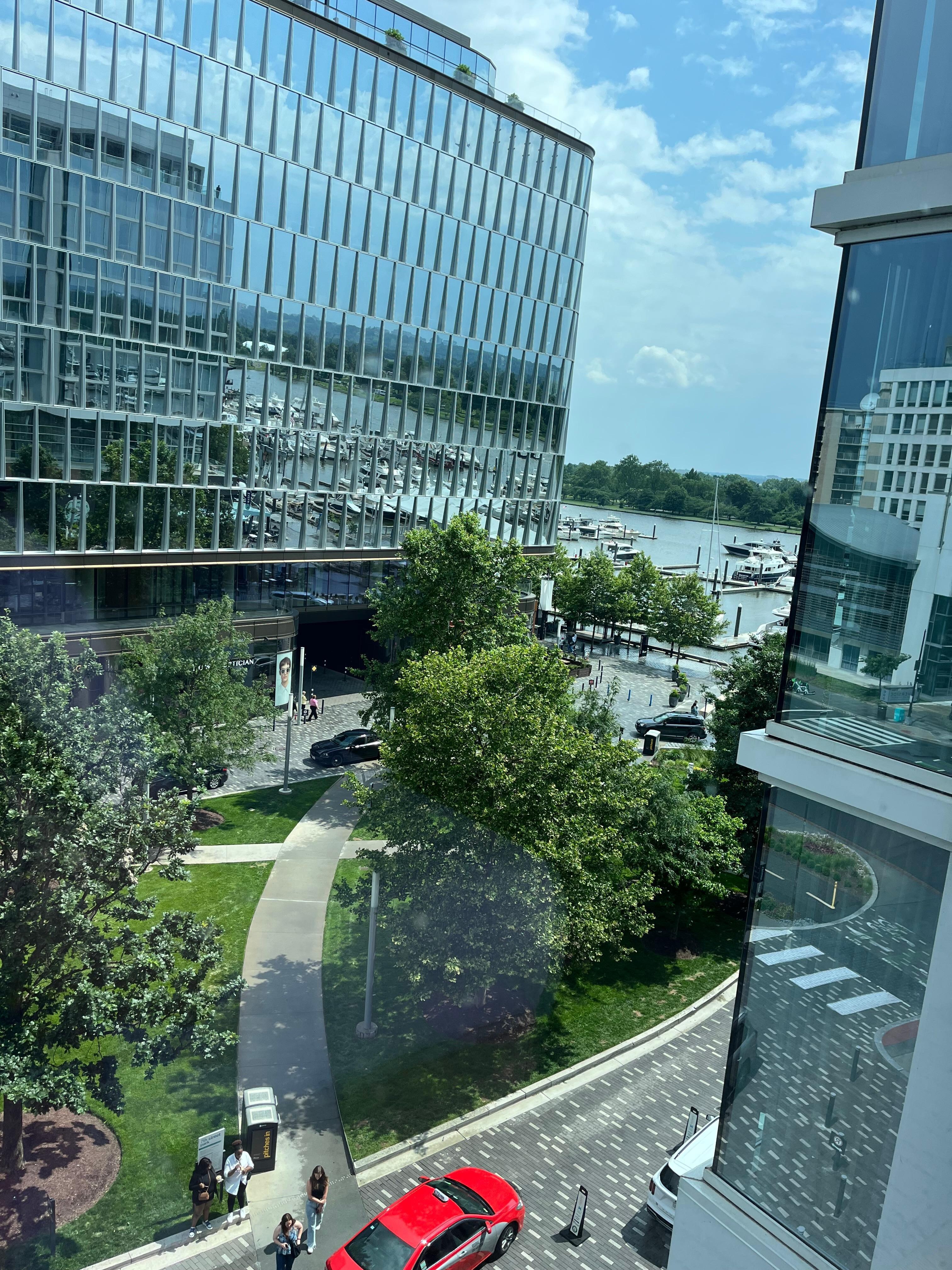 View of Wharf from courtyard view room