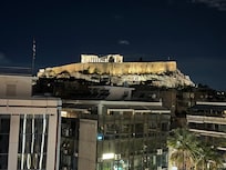 Acropolis View from balcony