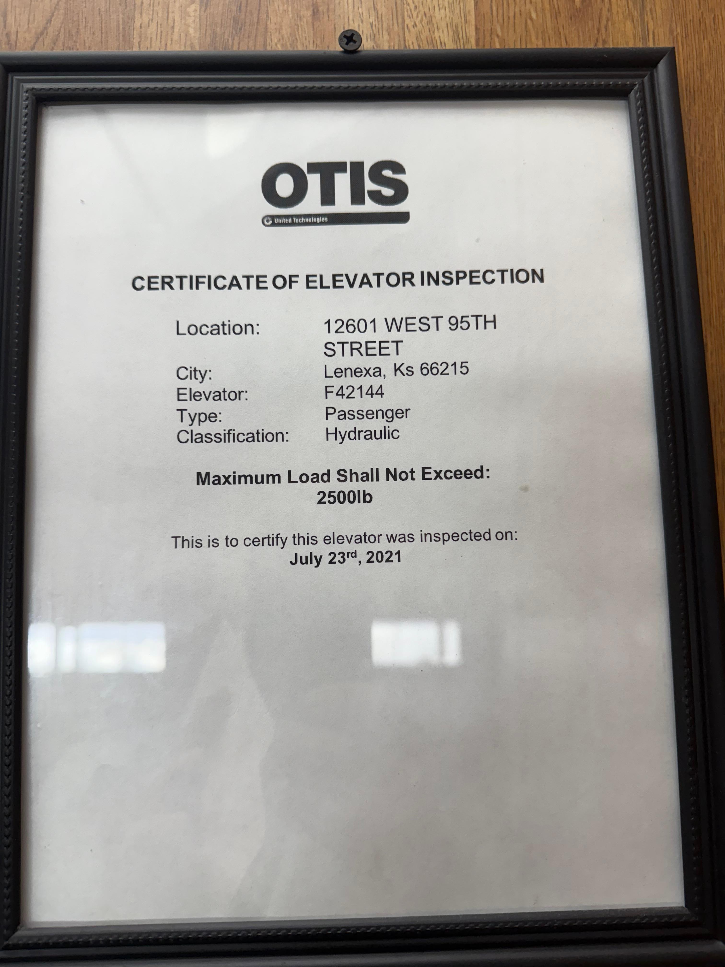 Only one working elevator and it hasn’t been inspected since 2021. 
Carpets filthy. Leaks water all over the building when it rains. 
Horrible hotel. 
