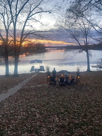 Fire pit was a favorite and perfect for s’mores!