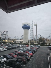 View from room in old section of hotel