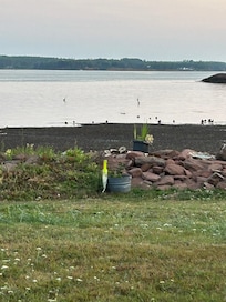 Vue des chaises à l’arrière de la maison