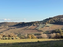 The view from the Villa’s terrace.