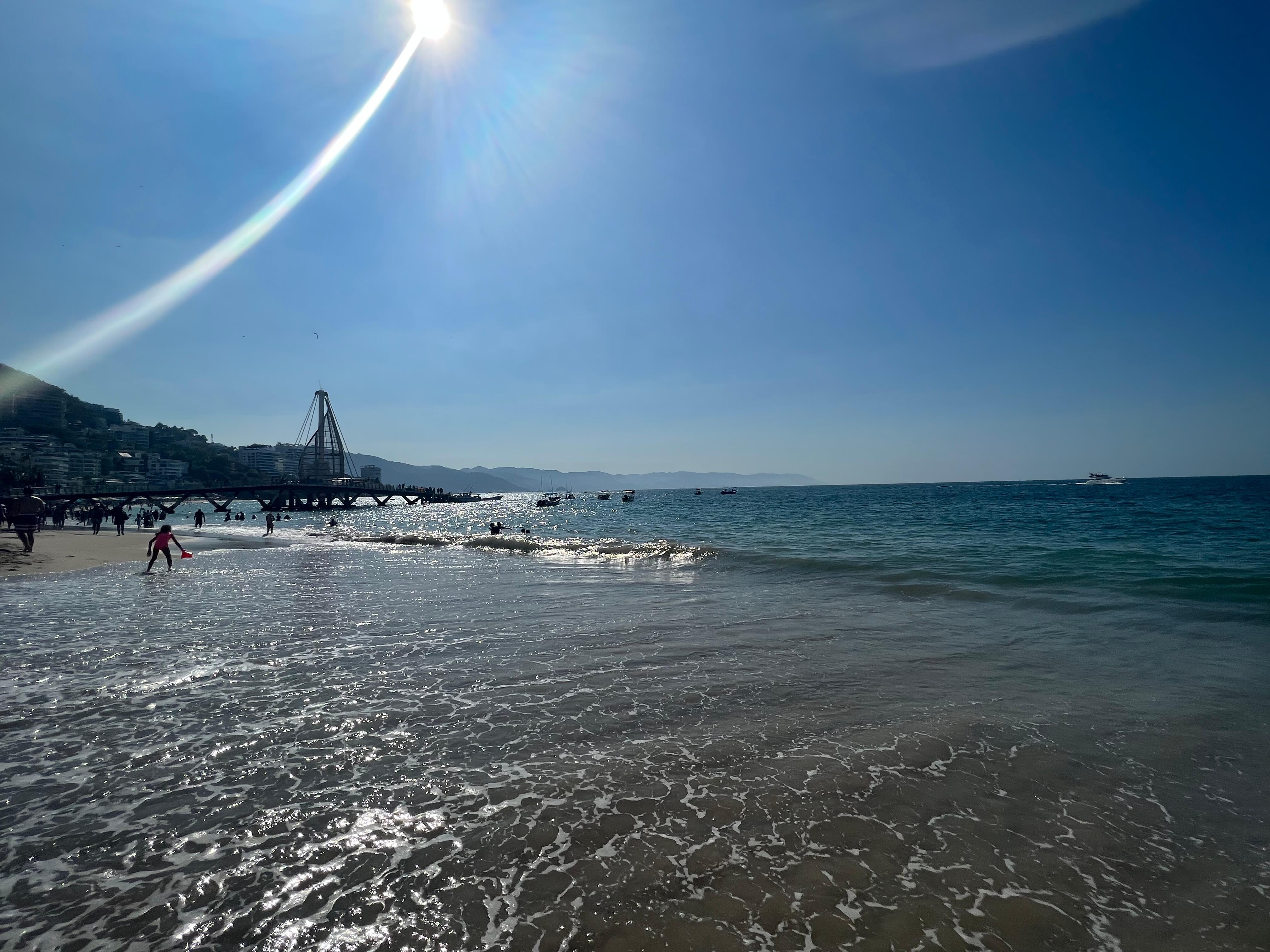 la playa