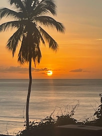 Happy hour from the pool.