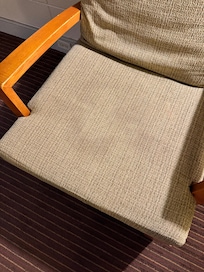 Stained chair