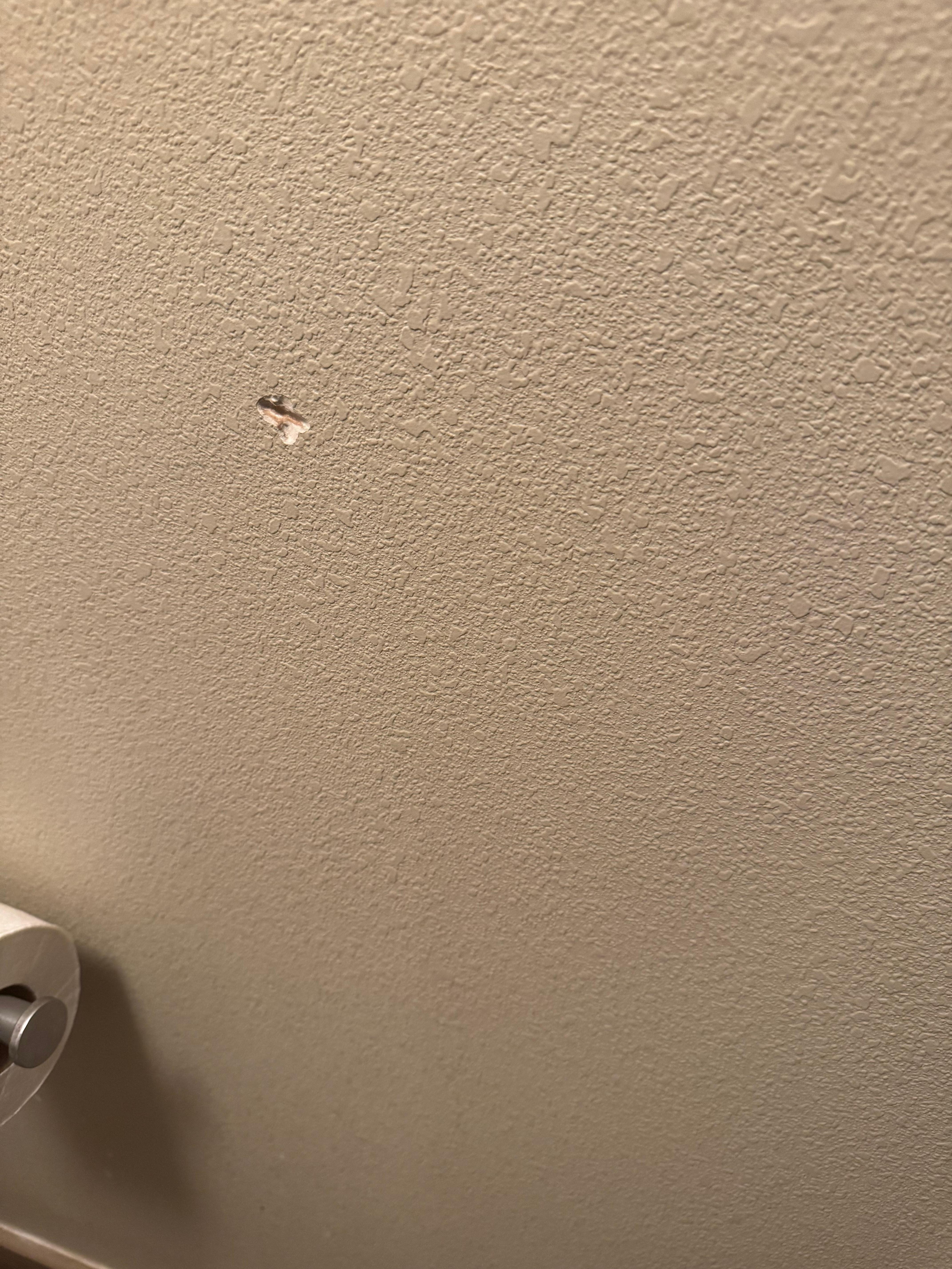 Dents in wall