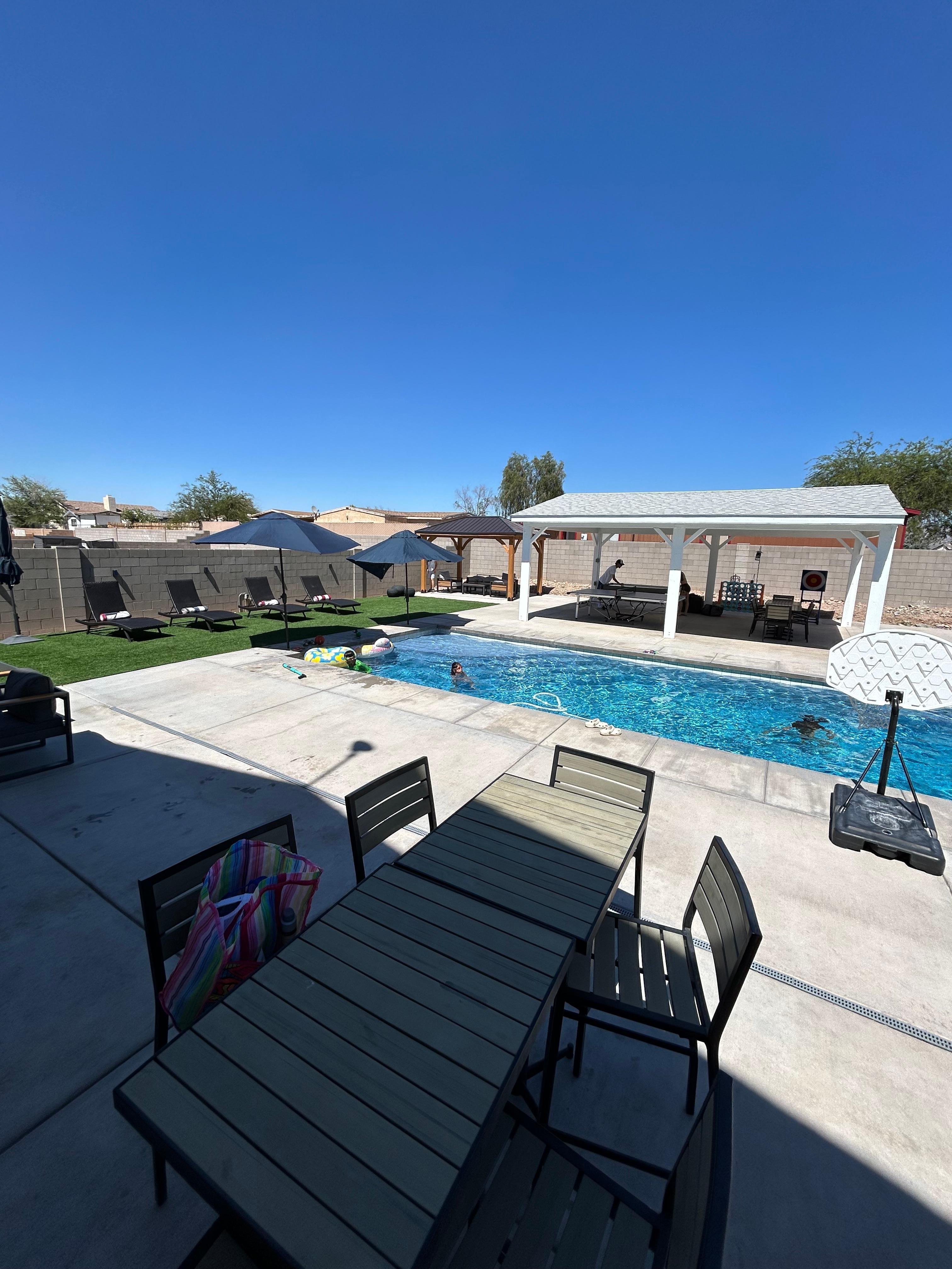 Awesome back yard !!