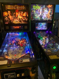 I haven’t seen a pinball machine in years. In house arcade is awesome