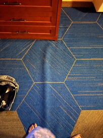 Carpet in room