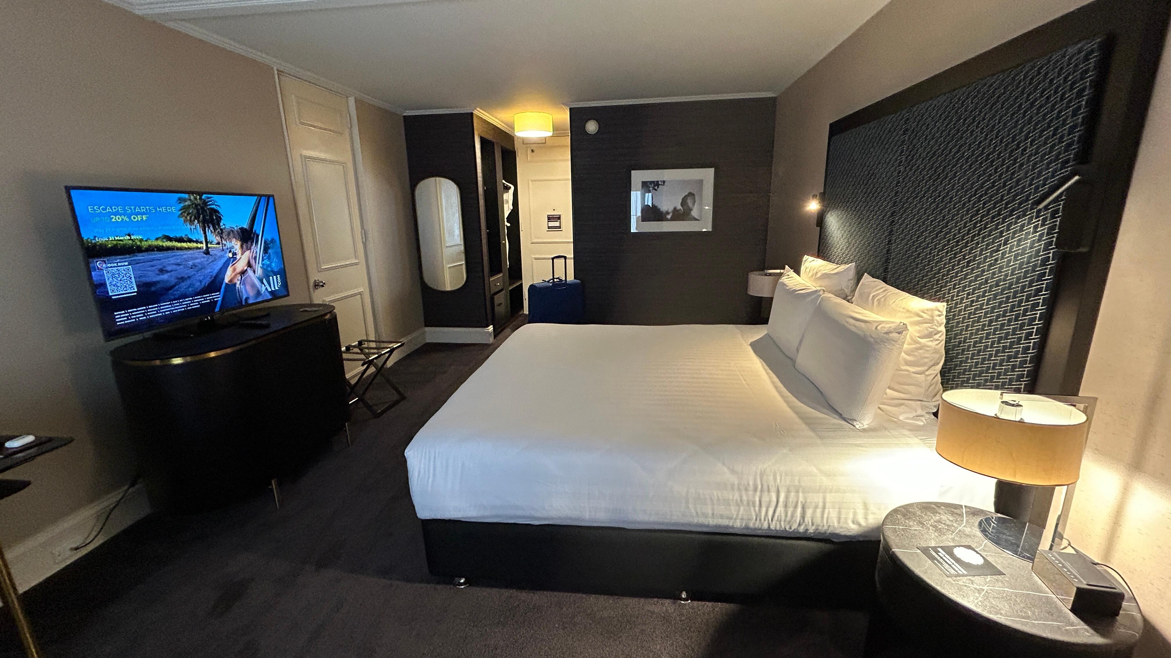 Chambre trĂšs confortable