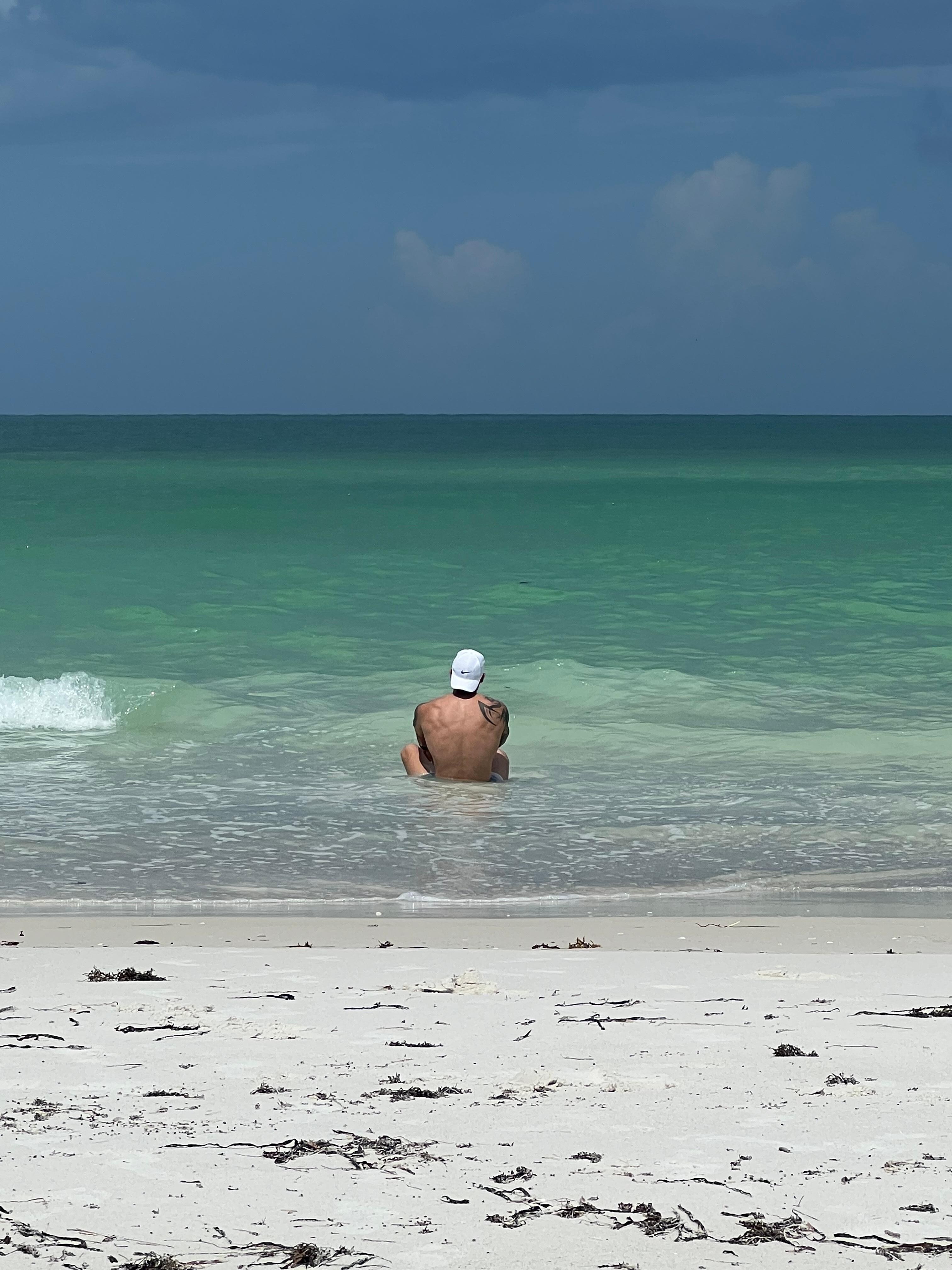 Beach across the street 