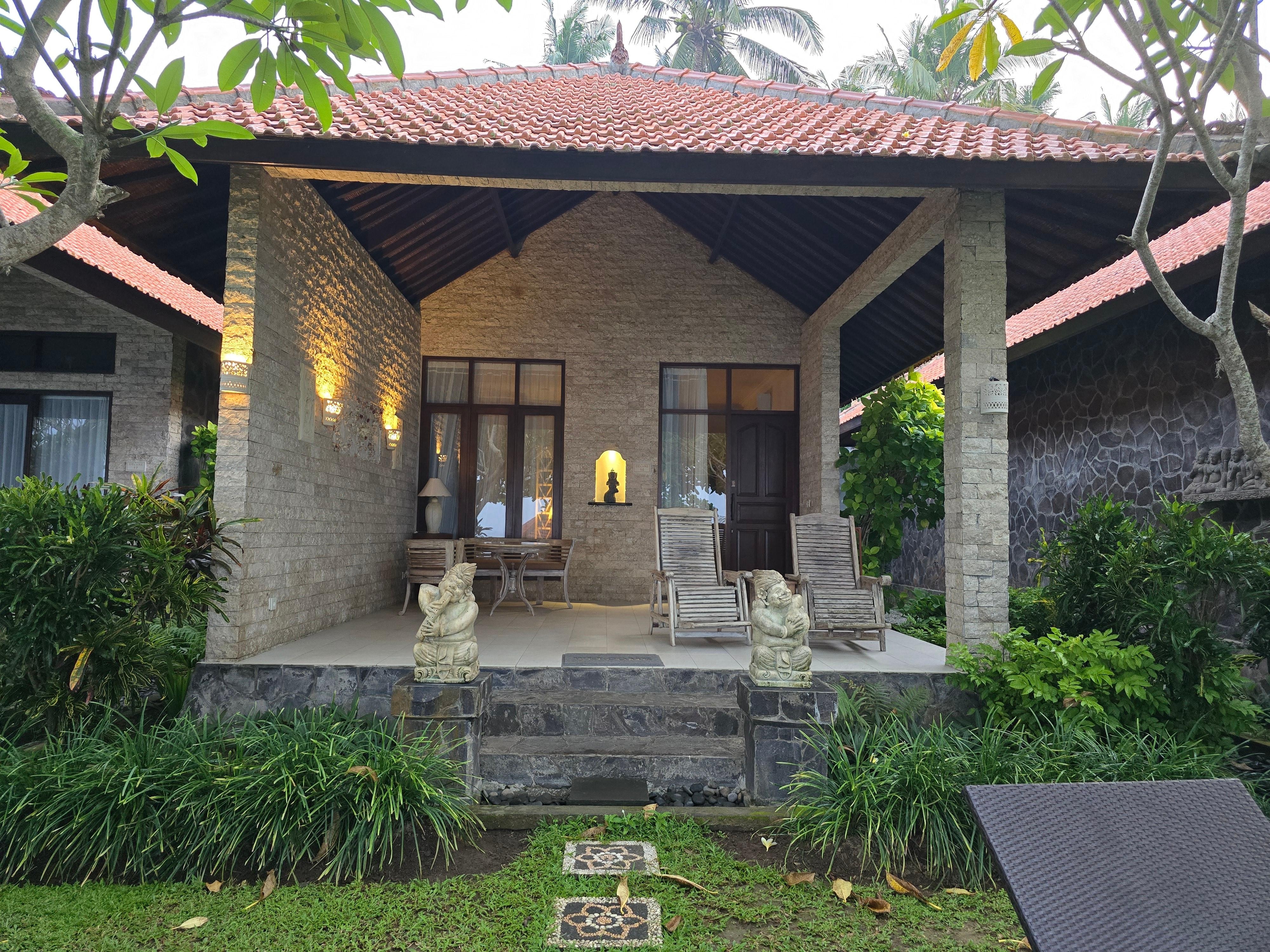 outside the room