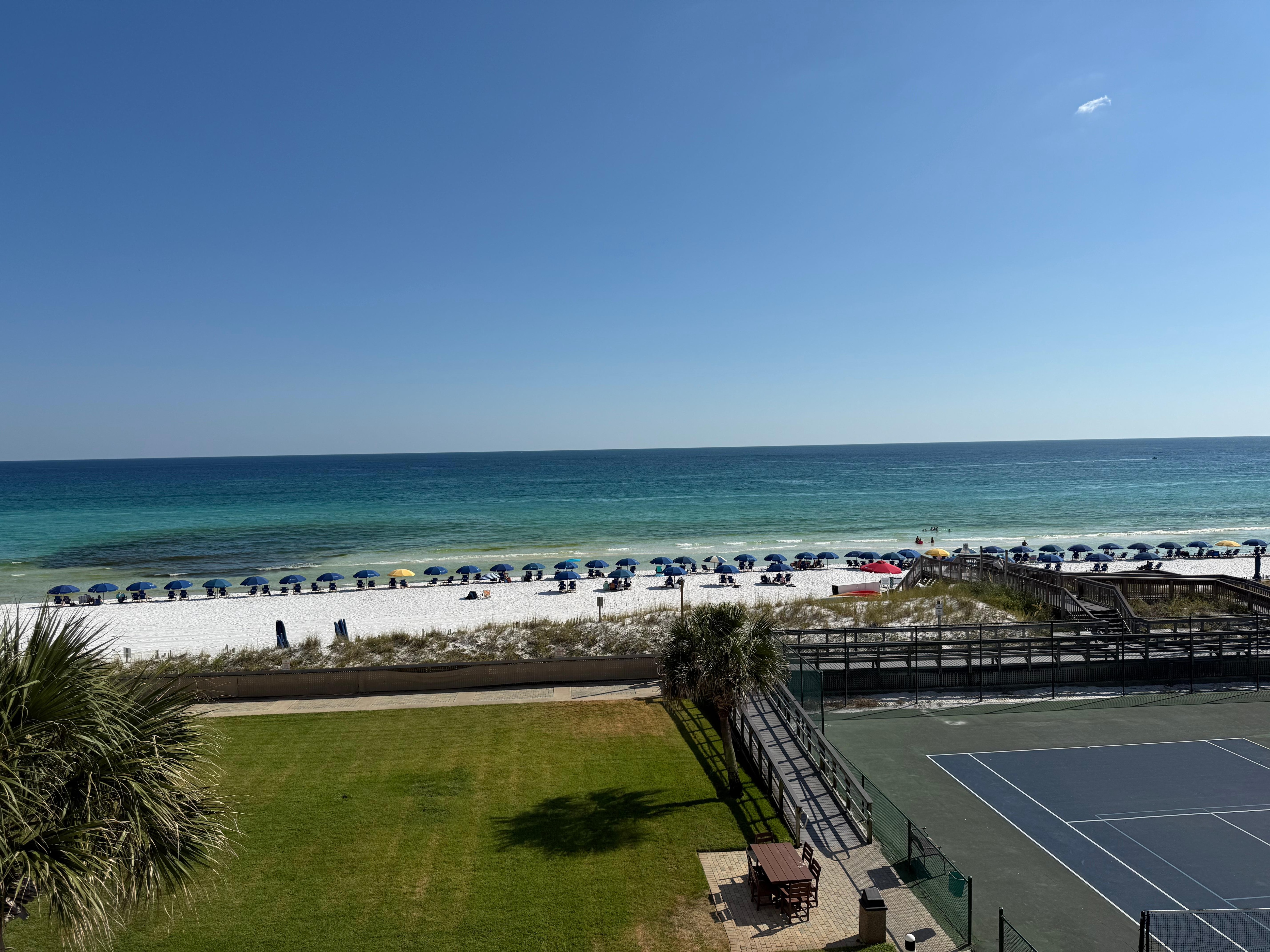 View from the balcony