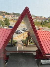 View from our room.
