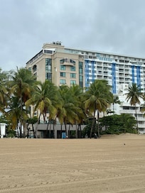 View from the beach