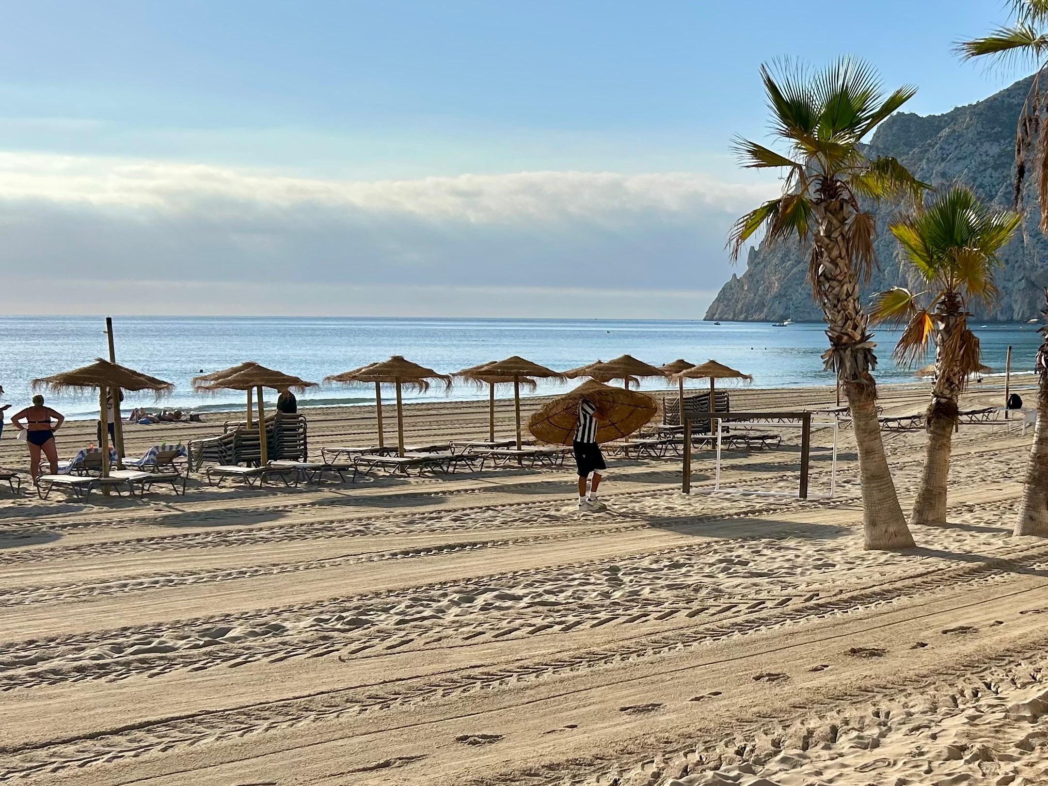 Beach in Calp. 