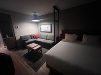 Me gustó la habitación muy acogedora