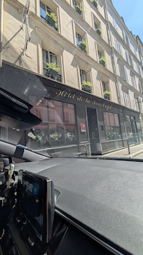 Front of hotel