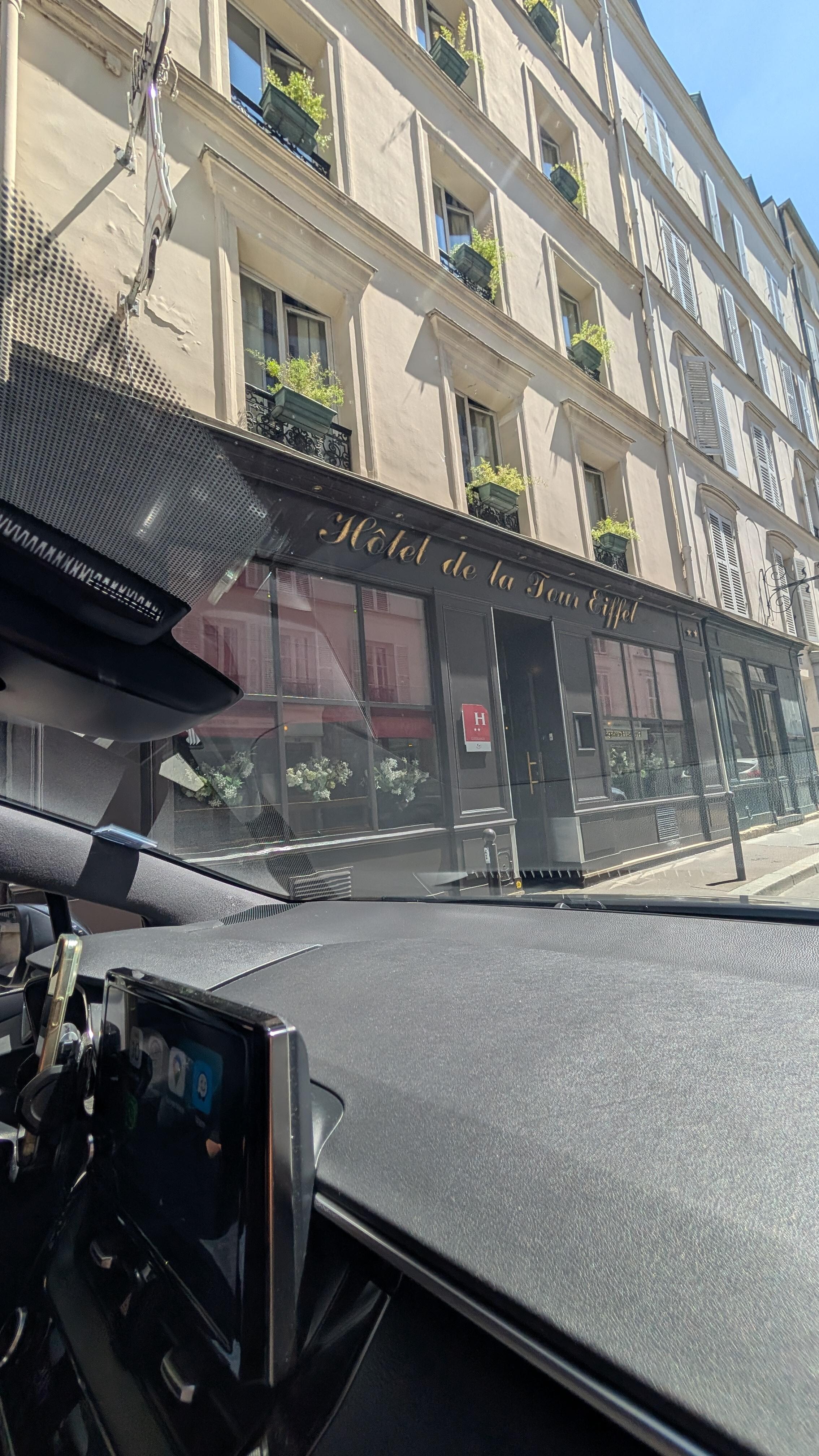 Front of hotel