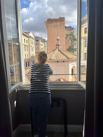 View from hotel window