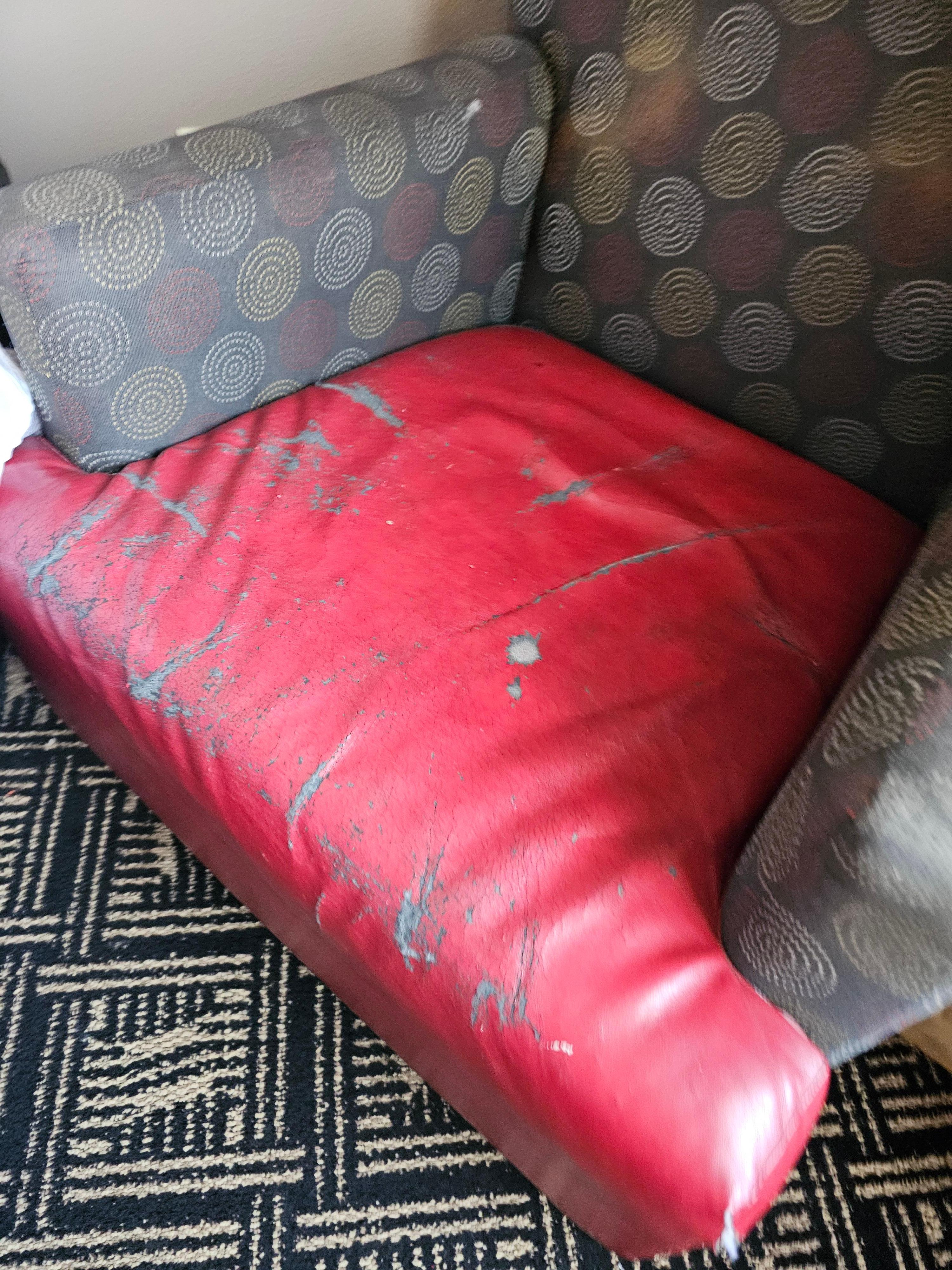 Tattered chair