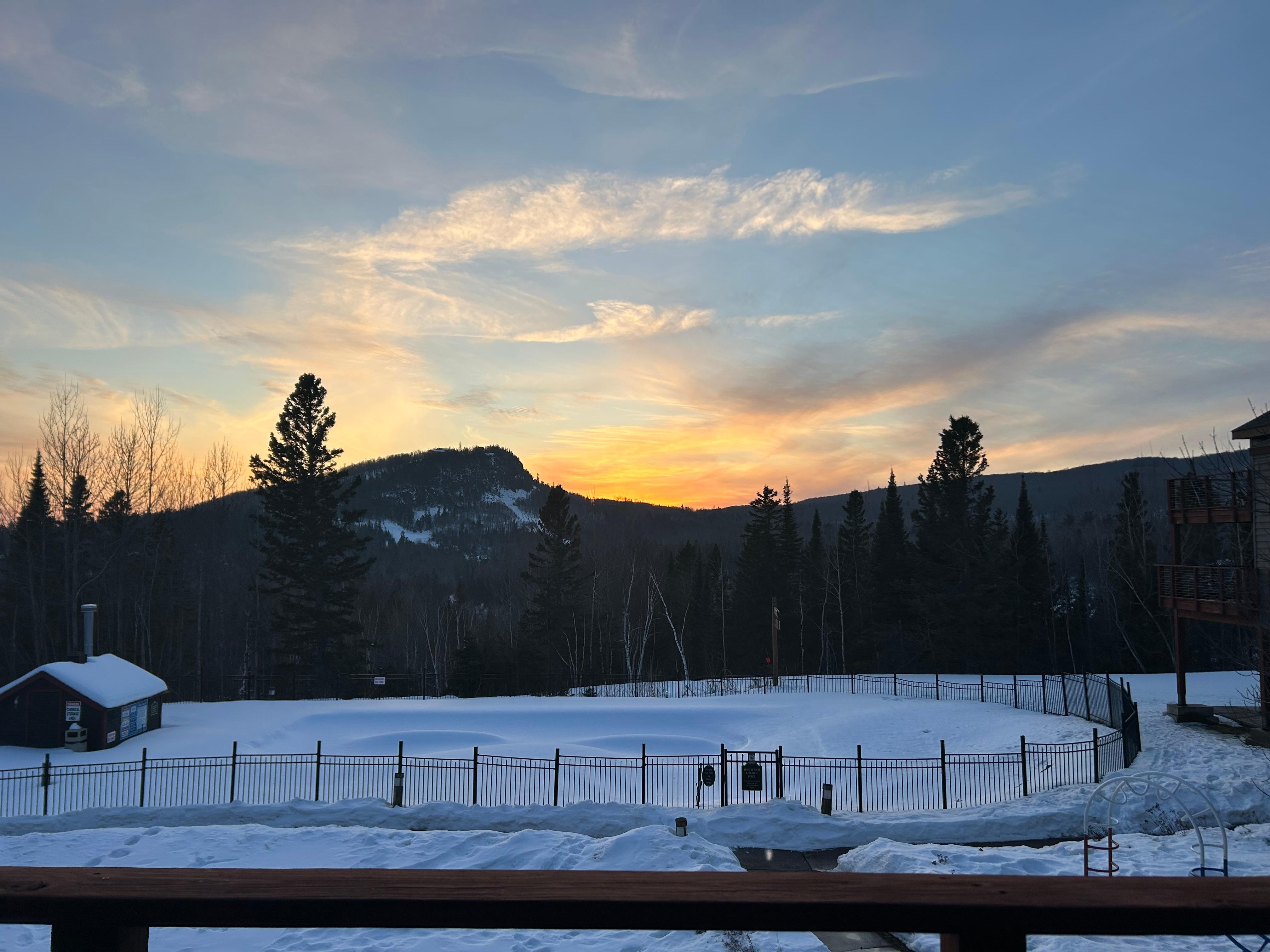 View from the balcony :)