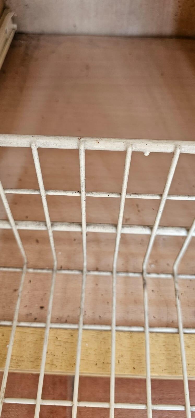 Inside cupboard