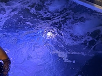 Jacuzzi when on
