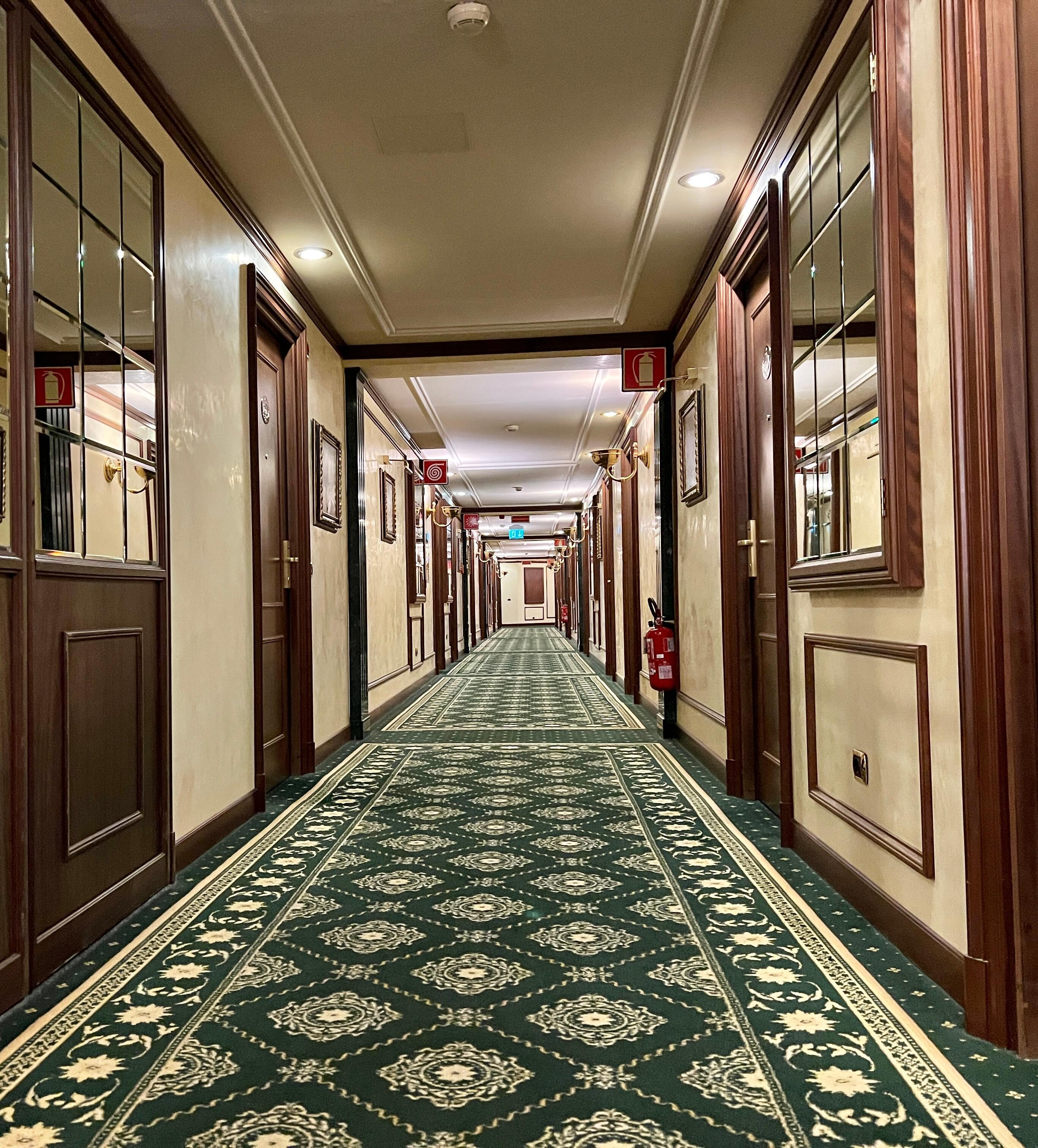 Hallway to room