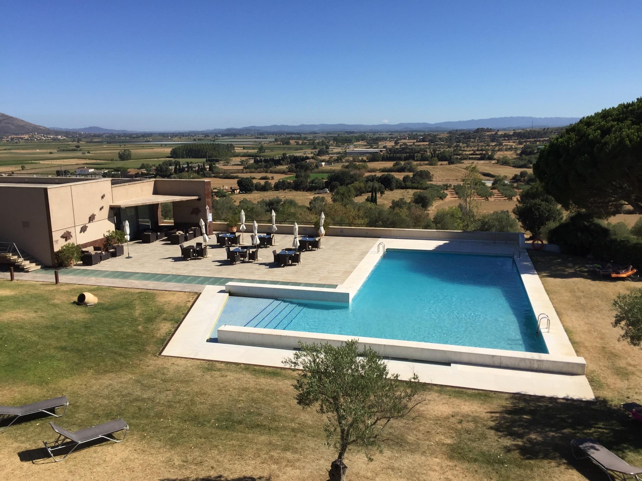 Swimming pool and gardens