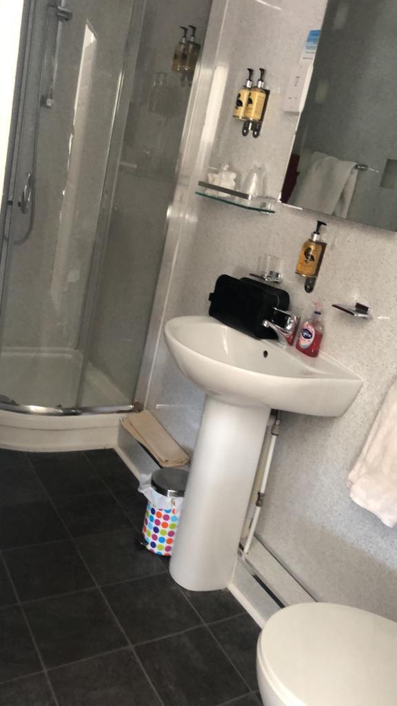 Lovely kept clean bathroom with toiletries available