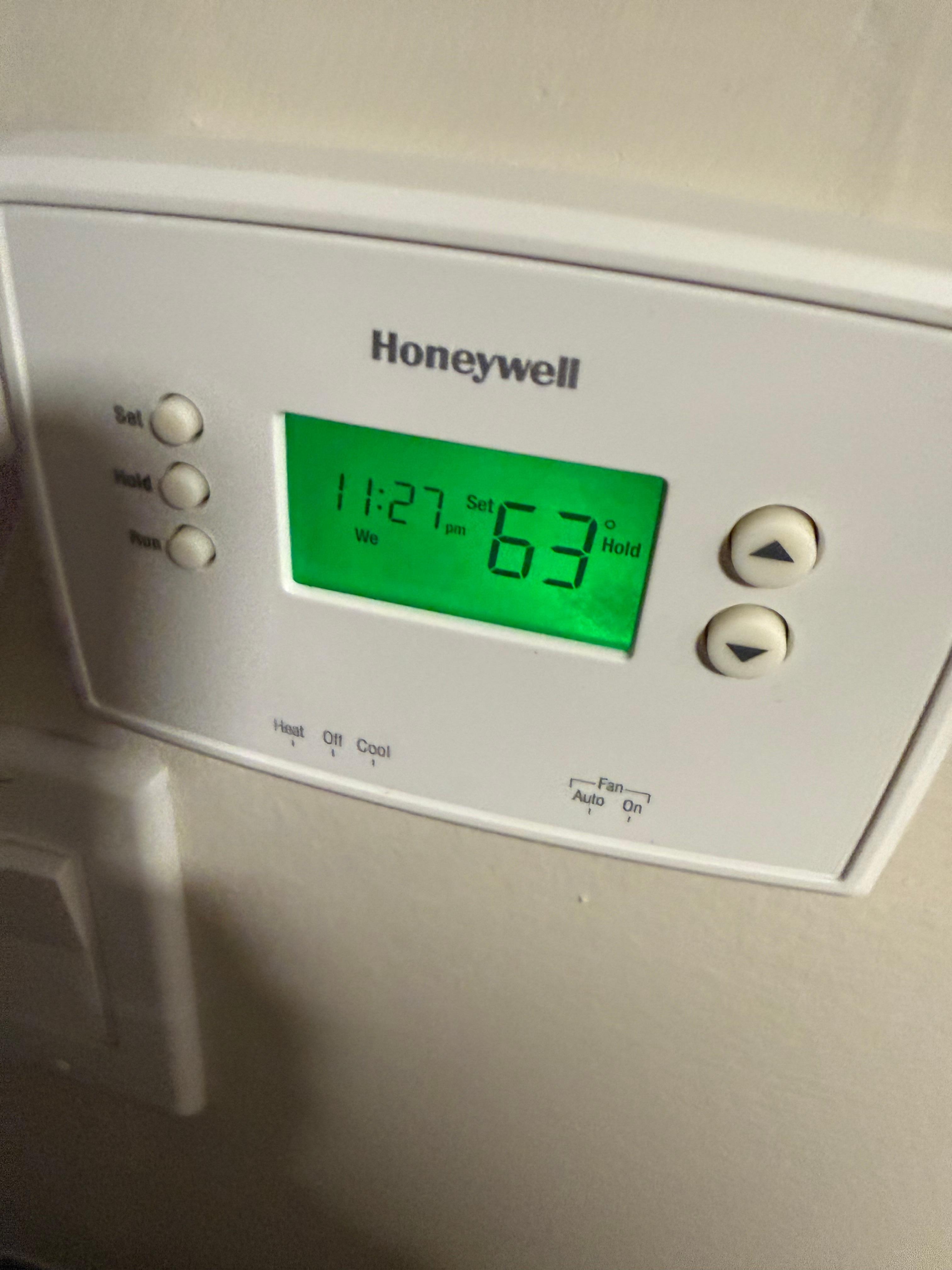 That’s as warm as it gets. 