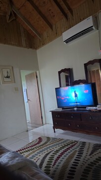 This is a spacious bedroom