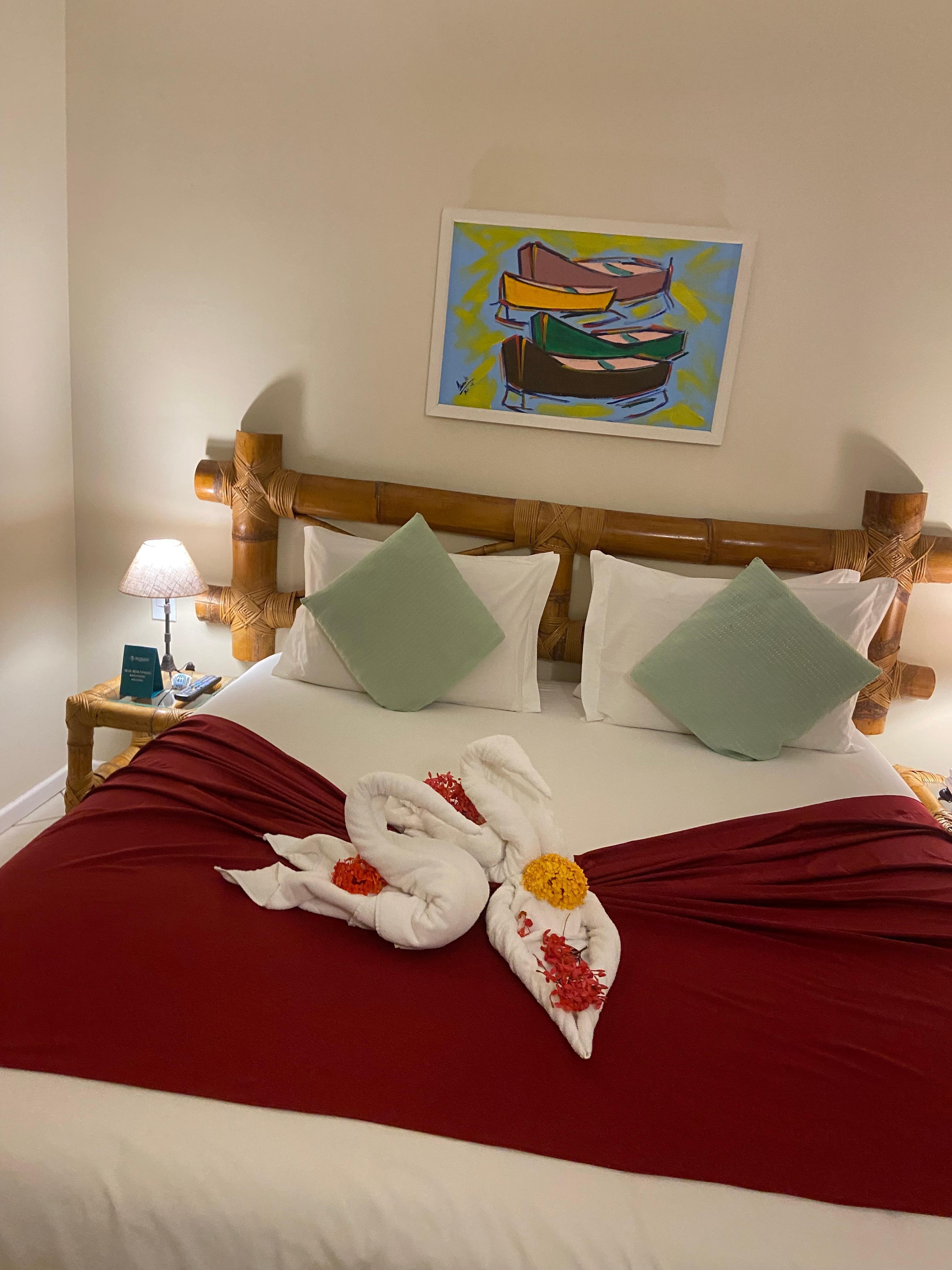 Quarto decorado /aniversário de casamento 