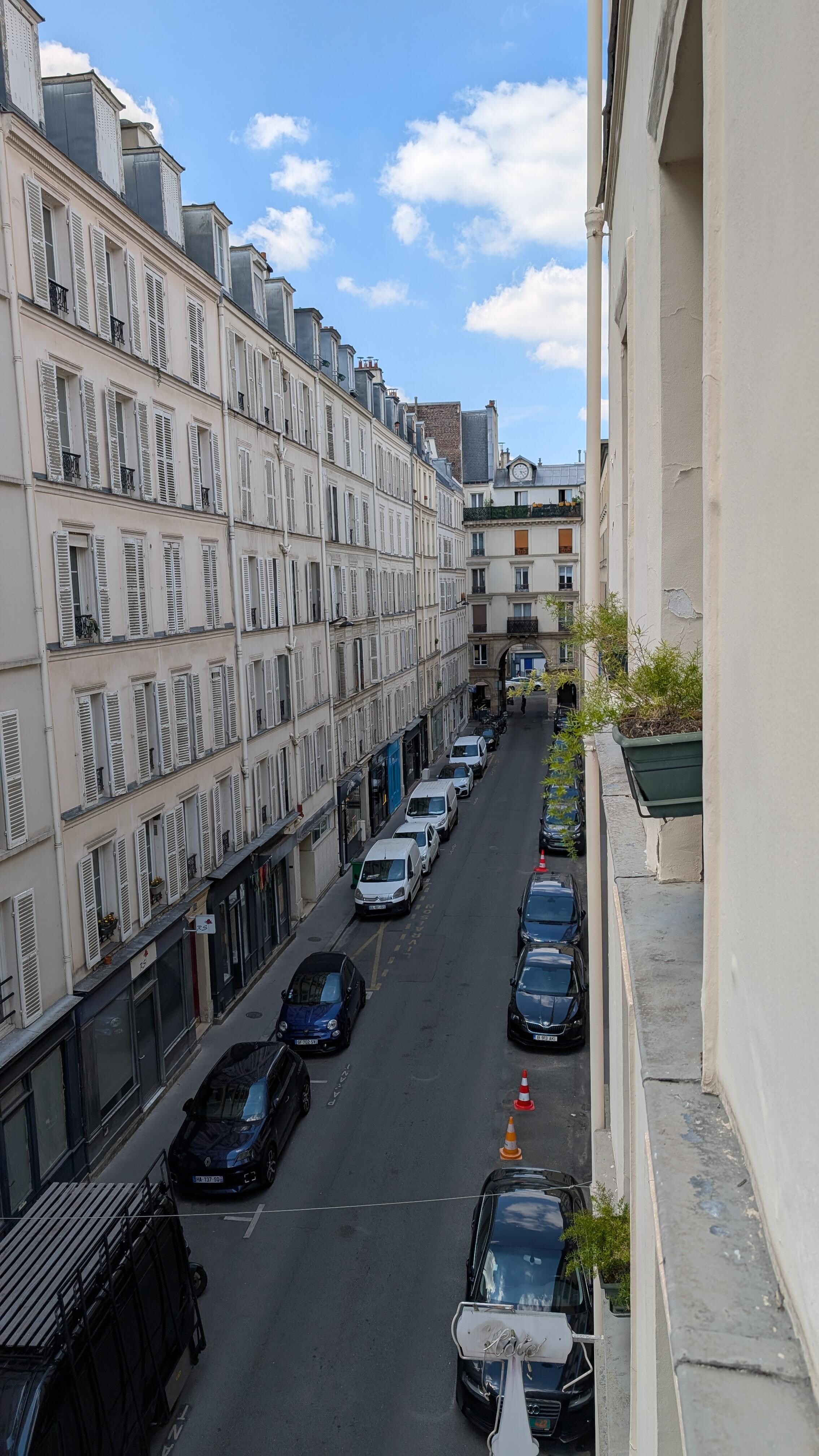 Looking right out of my 3rd floor window