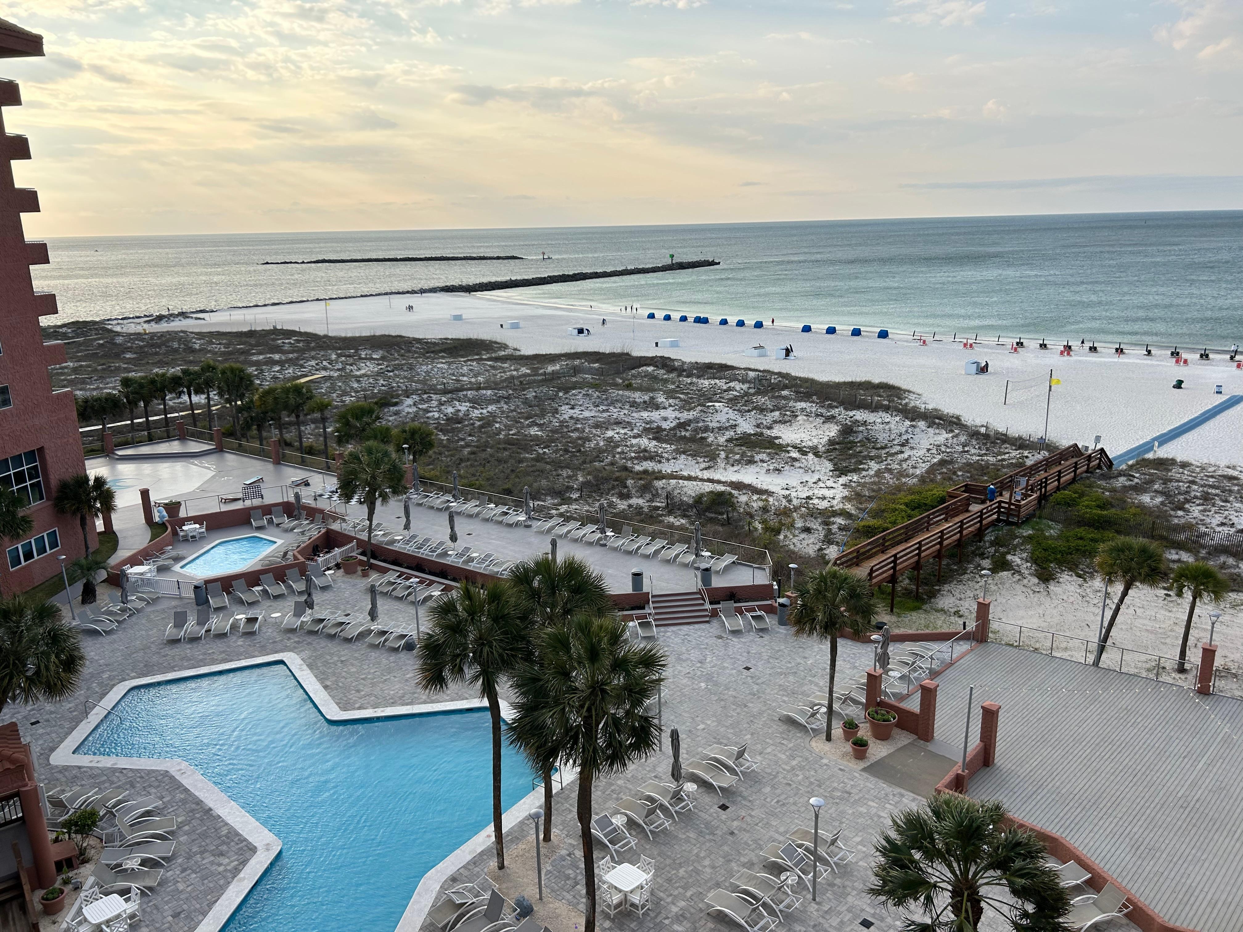 From 5th floor balcony West side