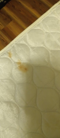 Mattress stains