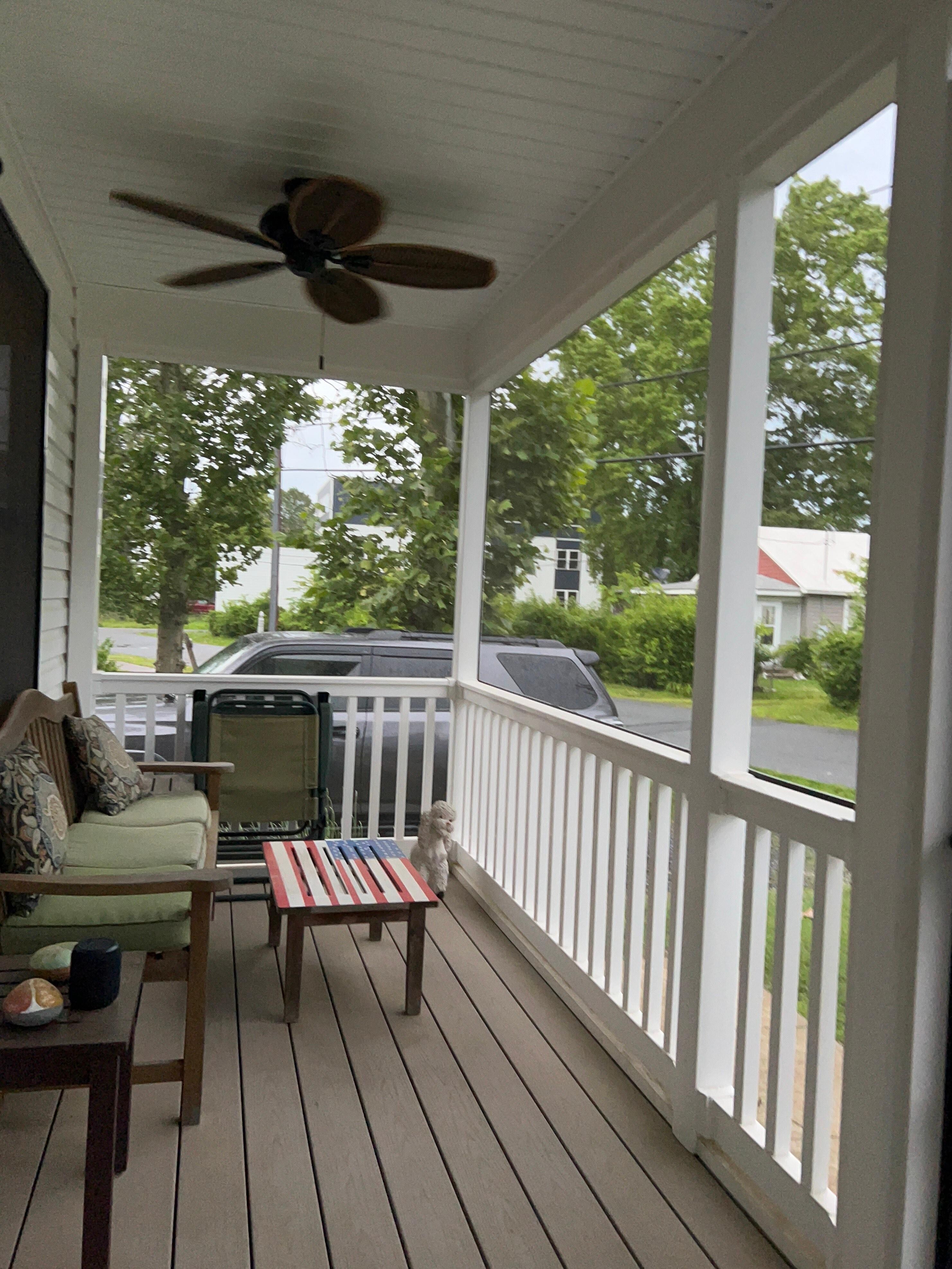 Great porch