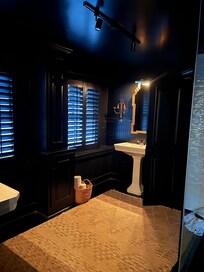 The bathroom was an oasis!