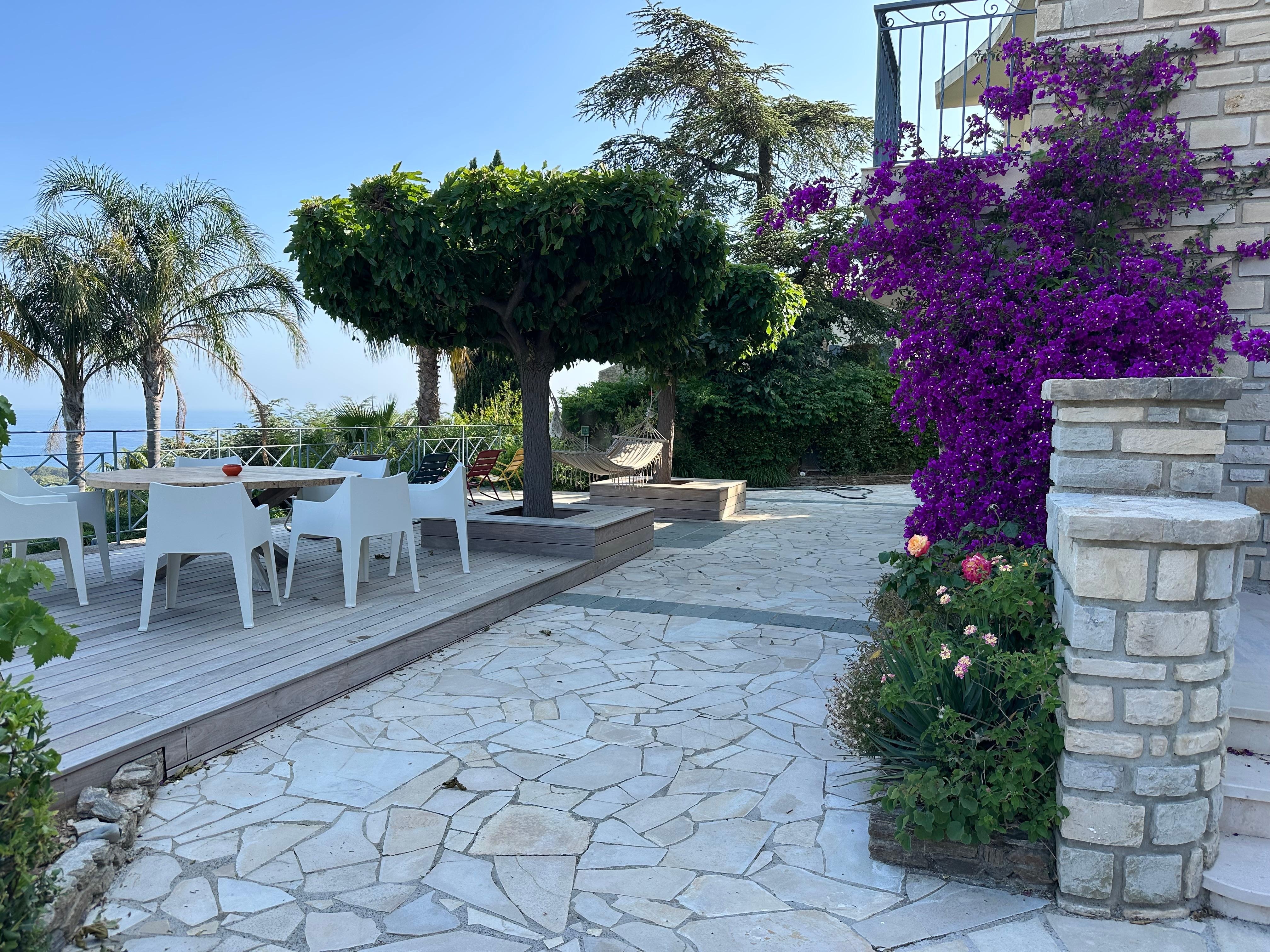 View of outside seating area