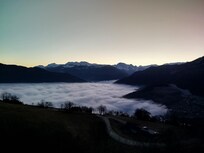 Sea of mist at dawn - from the balcony
